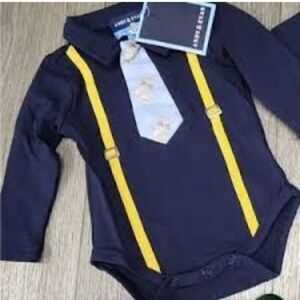 NWT Andy & Evan Onesie ADORABLE Designer wear for Children